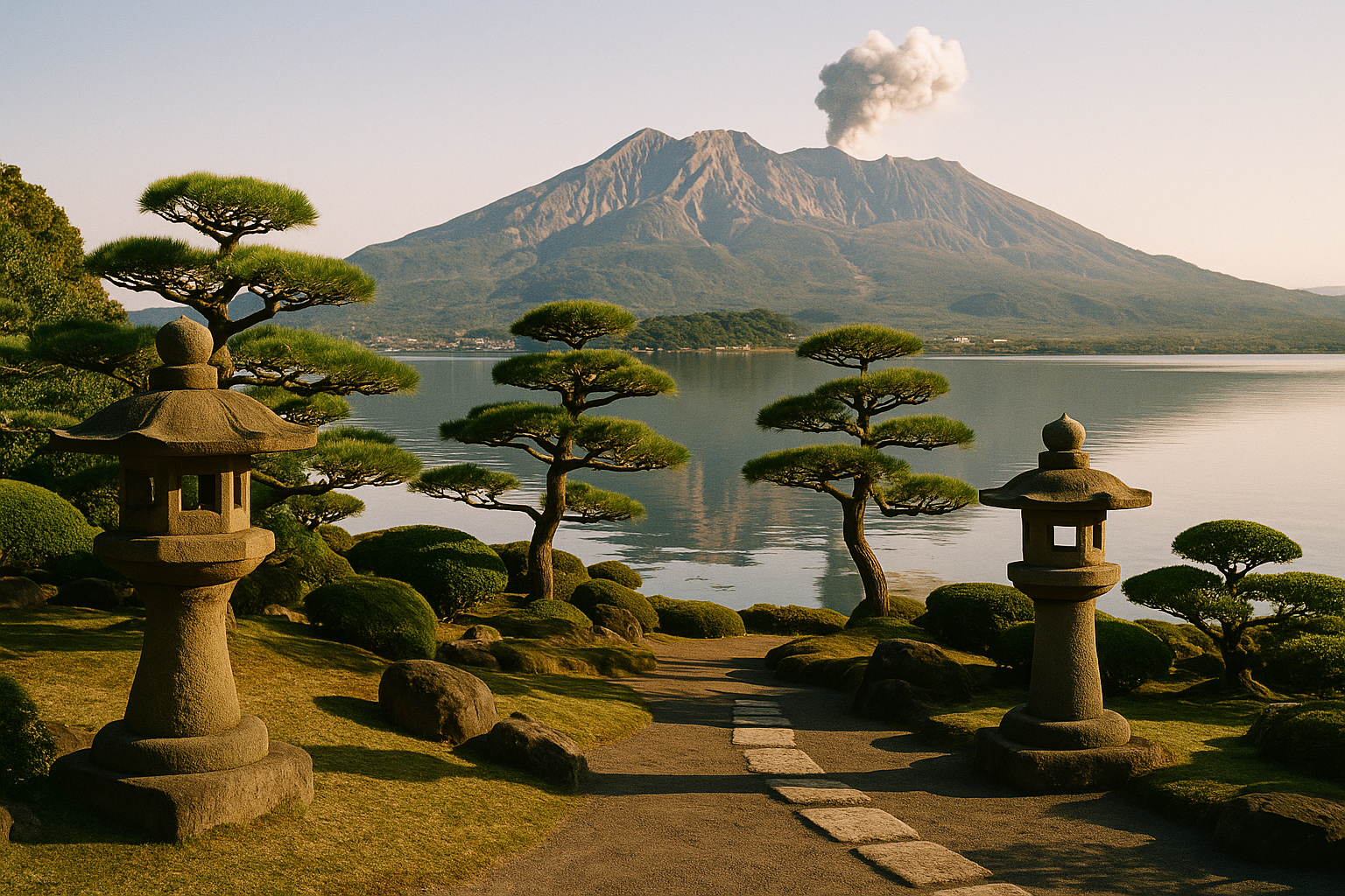 Sakurajima & Senganen Garden